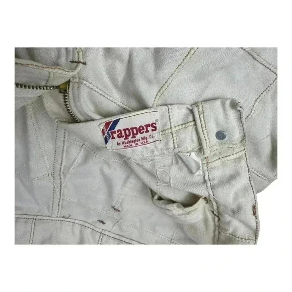 Vintage 70’s Rappers Patchwork Bell Bottom Jeans Hippie USA TAG 33 - Picture 14 of 15